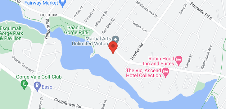 map of 208-71 Gorge Rd W